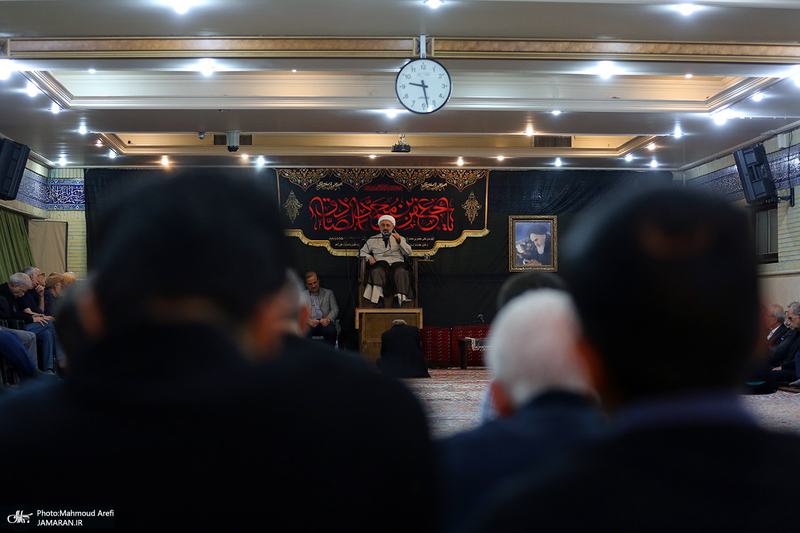 عزاداری شام غریبان شهادت حضرت امام جعفر صادق (ع) در دارالزهرا (س)