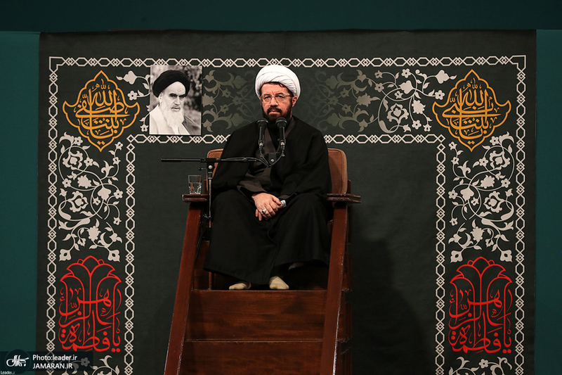 عزاداری شب شهادت حضرت زهرا (س) در حسینیه امام خمینی(ره)