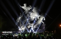 آیین رونمایی از بزرگترین مجسمه اقتباسی ایران (12)