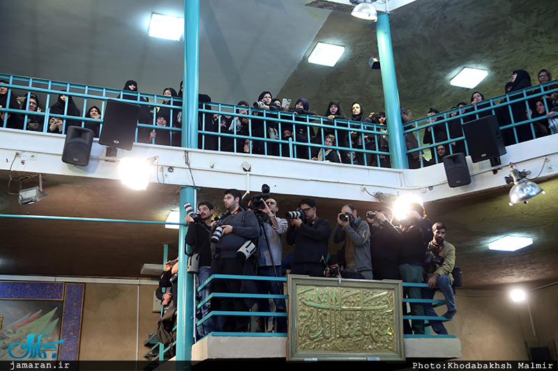 مراسم وداع با پیکر آیت الله هاشمی رفسنجانی(ره) در حسینیه جماران-10