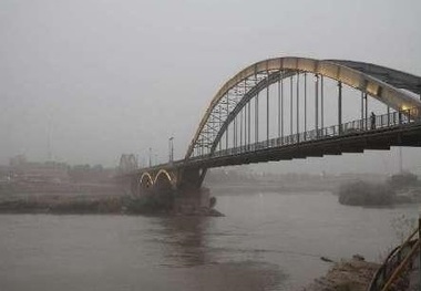 وارونگی دما دید افقی در اهواز و آبادان  را کاهش داد