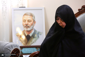 بازدید معاون امور زنان و خانواه ریاست جمهوری از منزل سپهبد شهید سید عبدالرحیم موسوی
