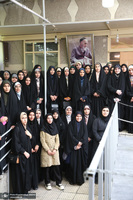 بازدید جمعی از دانشجویان دانشگاه فرهنگیان اراک از بیت امام خمینی (س) در جماران