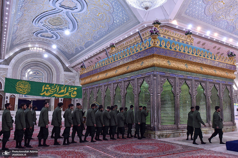 مراسم گل افشانی حرم مطهر امام خمینی (س)