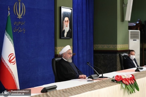 روحانی: خدا را گواه می‌گیرم هیچ شبی نبود که من با خیال آسوده سر به بالین بگذارم