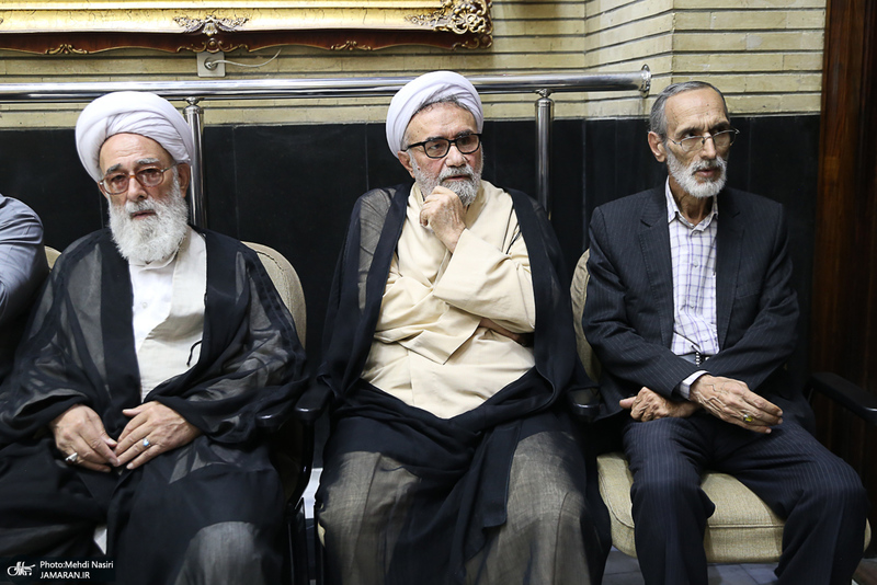 مراسم ختم احمد ناطق نوری