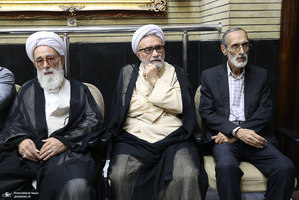 مراسم ختم احمد ناطق نوری
