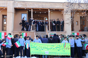 مراسم بزرگداشت 12 بهمن در بیت تاریخی حضرت امام در خمین