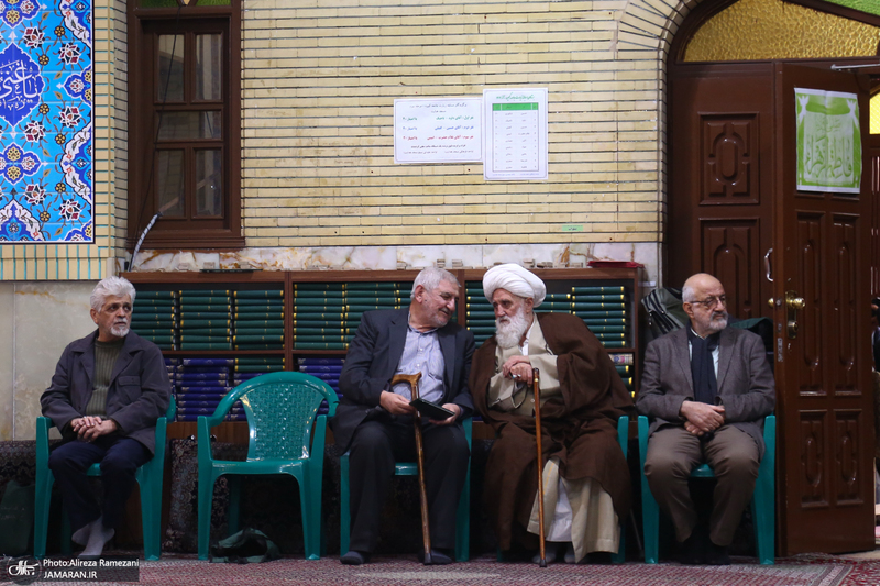 مراسم ختم مرحوم سید مهدی طالقانی