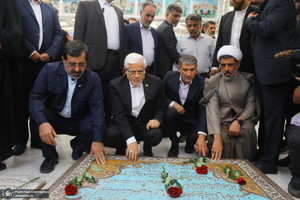 حضور محمدرضا عارف در قم