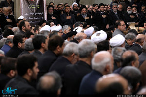 مراسم ترحیم آیت الله هاشمی رفسنجانی در حسینیه امام خمینی(ره)