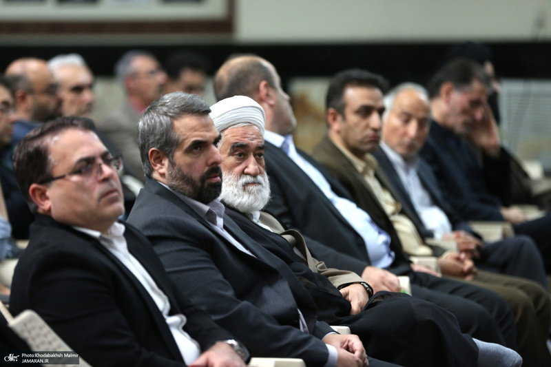 دیدار مدیران و کارکنان نهاد کتابخانه‌های عمومی کشور با سید حسن خمینی