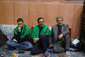 احیای شب بیست و یکم ماه رمضان در تکیه حاج سید حسن قم