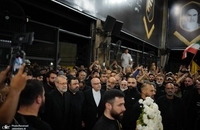 حضور علی لاریجانی بر مزار شهید سید حسن نصرالله (15)
