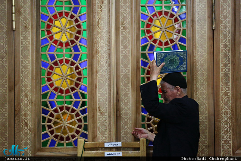 مراسم احیاء شب نوزدهم ماه مبارک رمضان در حرم مطهر حضرت معصومه(س)