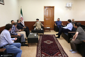 دیدار آصف لقمان قاضی، مدیر امور بین‌الملل جماعت اسلامی پاکستان با سید حسن خمینی