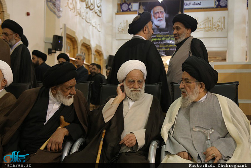 مراسم بزرگداشت حجت‌الاسلام و المسلمین سید مهدی طباطبایی(ره) در حرم مطهر حضرت معصومه(س)