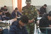 آزمون ورودی دانشگاههای افسری ارتش در مشهد برگزار شد