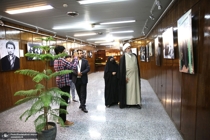 بازدید نماینده آیت الله العظمی یعقوبی از جماران / قیس طایی