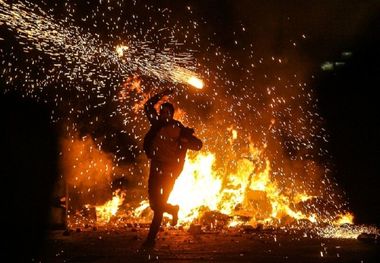 آتش‌نشانان در ۲۸ حادثه چهارشنبه سوری کرمان امدادرسانی کردند