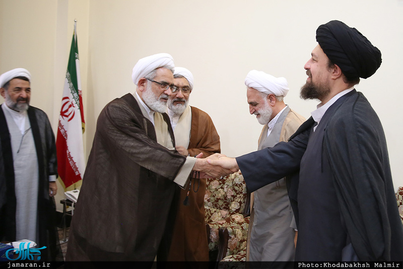 حاشیه تجدید میثاق مسئولان عالی قضایی با آرمان های حضرت امام(س) 