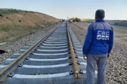 عملیات ریل‌گذاری راه آهن همدان - سنندج آغاز شد