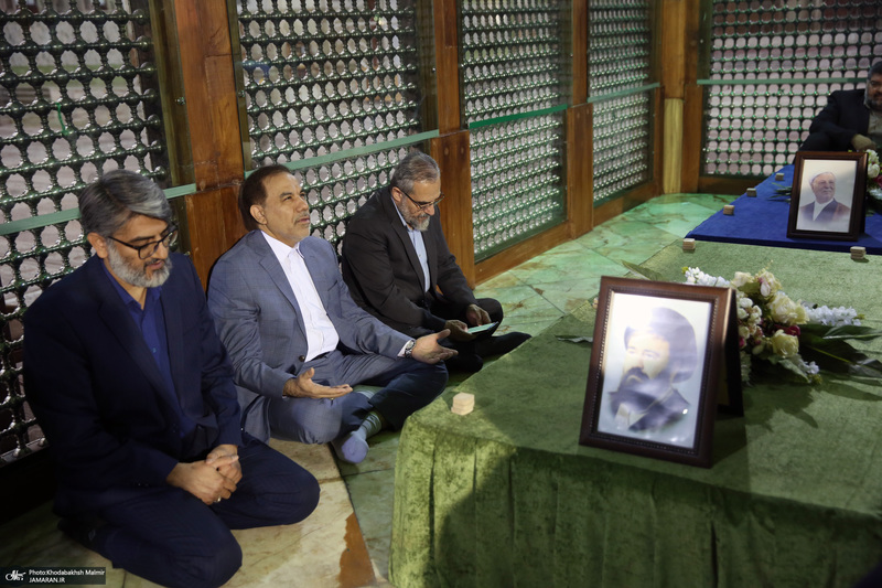 مراسم تجدید میثاق رئیس و کارکنان قوه قضاییه با آرمان های امام؛