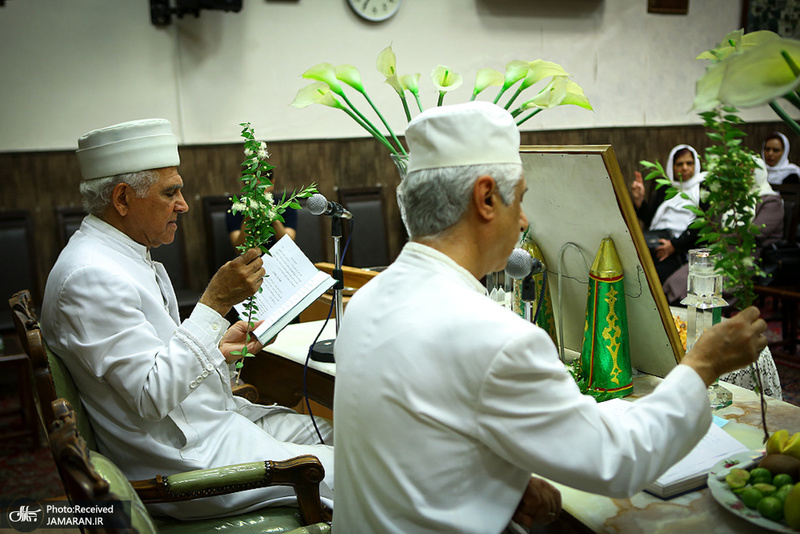 مراسم بزرگداشت امام خمینی در آتشکده زرتشتیان