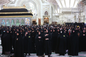 مراسم سوگواری رحلت حضرت رسول اکرم (ص)، شهادت امام حسن مجتبی (ع) و شهادت امام رضا (ع) در حرم مطهر امام خمینی (س)