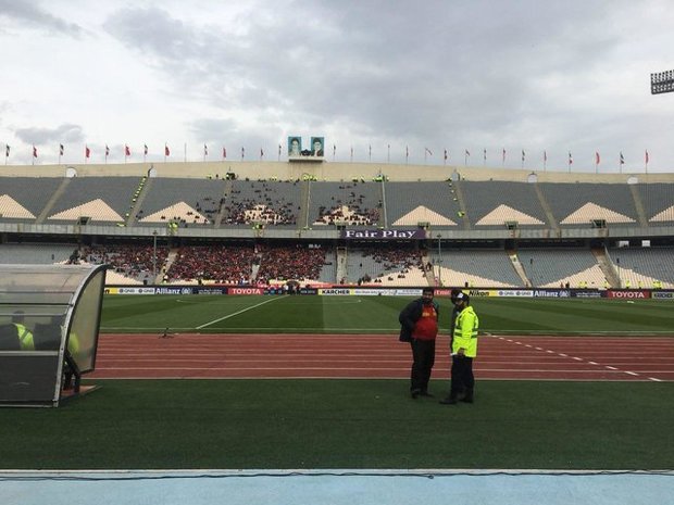 جایگاه ویژه ورزشگاه آزادی برای حضور بانوان خبرنگار
