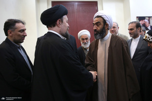 حاشیه دیدار نمایندگان مجلس با سید حسن خمینی