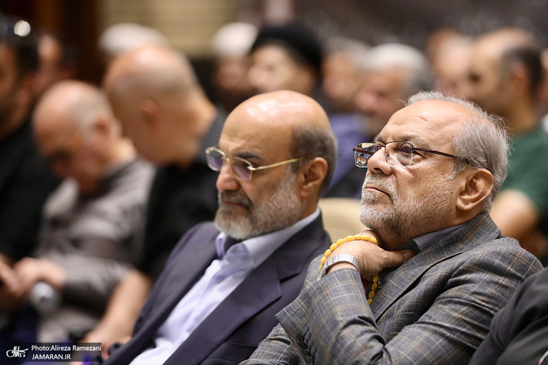 مراسم ختم همسر آيت الله راستی کاشانی