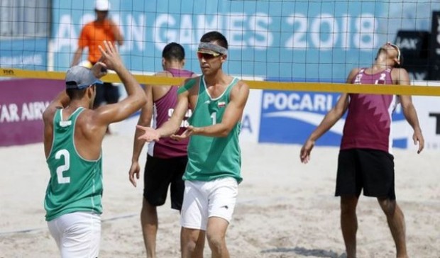 گلستانی ها از تور جهانی والیبال ساحلی هلند حذف شدند