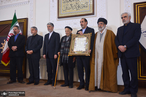 نکوداشت آیت الله العظمی جوادی آملی در انجمن آثار و مفاخر فرهنگی