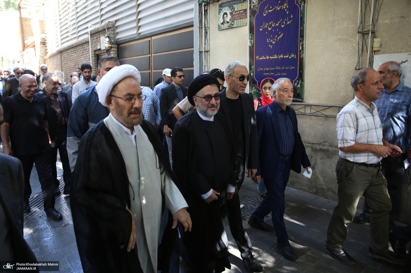 مراسم تشییع و اقامه نماز بر پیکر مرحوم جماعتی