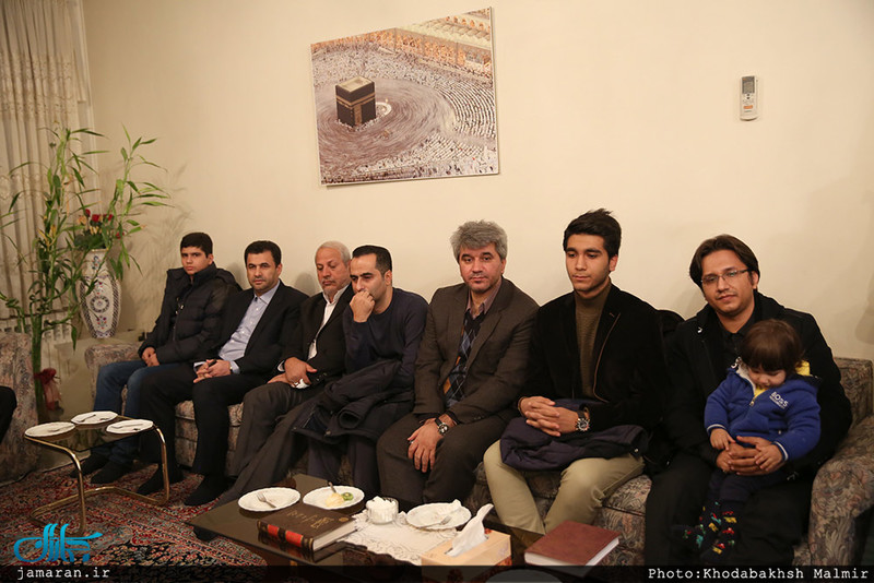 حضور شخصیت های علمی، فرهنگی و سیاسی در منزل آیت الله هاشمی رفسنجانی(ره)