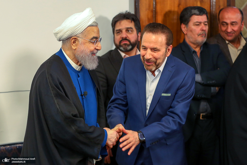 دیدار نوروزی سیاسیون با حسن روحانی