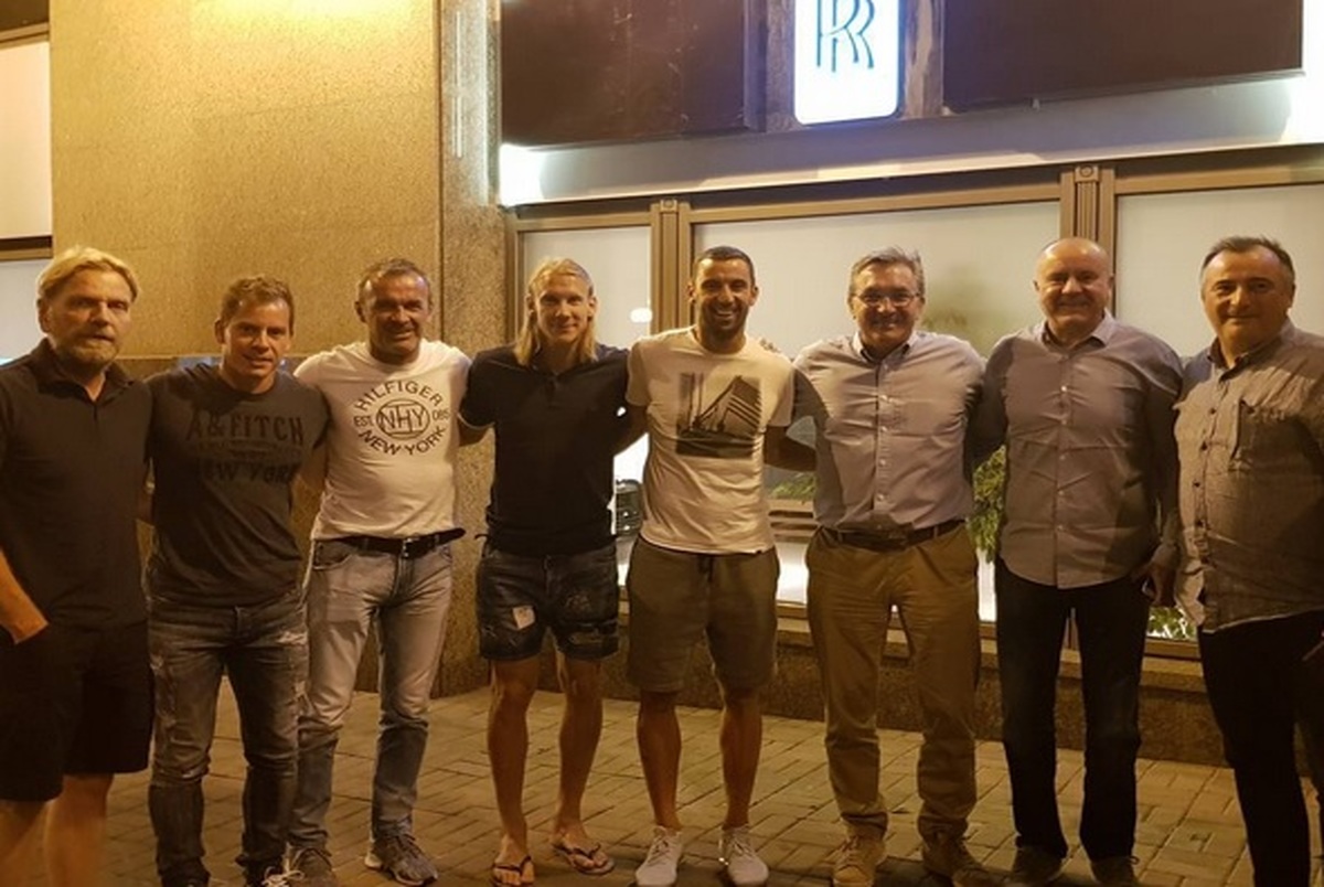 تصویری از ملاقات برانکو و کاپیتان تیم ملی کرواسی