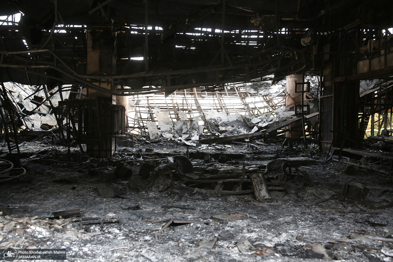 بازدید سید حسن خمینی از ساختمان شیشه ای صداوسیما