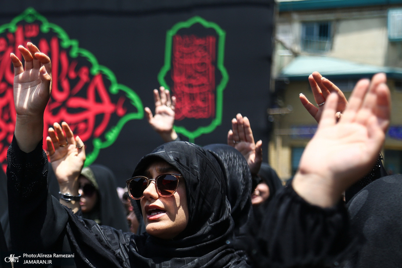 مراسم عزاداری روز تاسوعای حسینی (ع) در امام زاده صالح (ع)