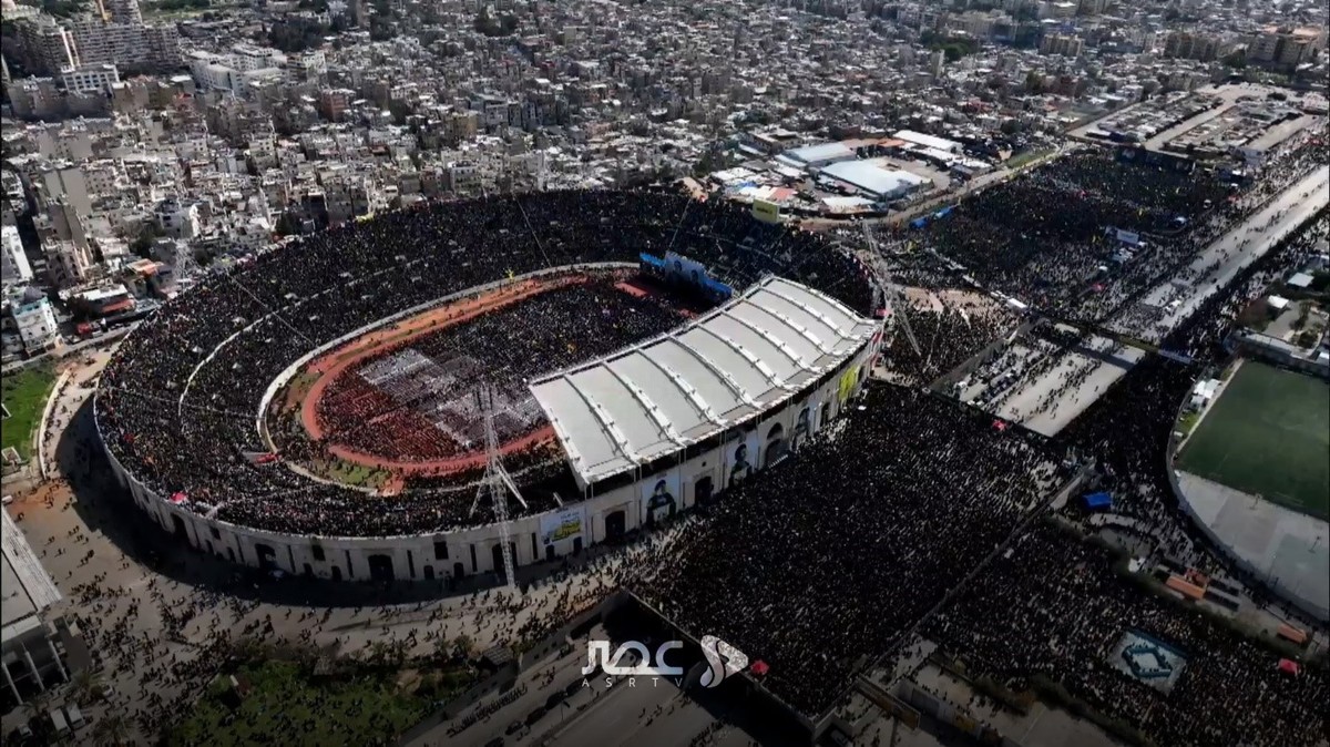 گزارش تصویری اختصاصی عصر: حماسه وداع با رهبران مقاومت