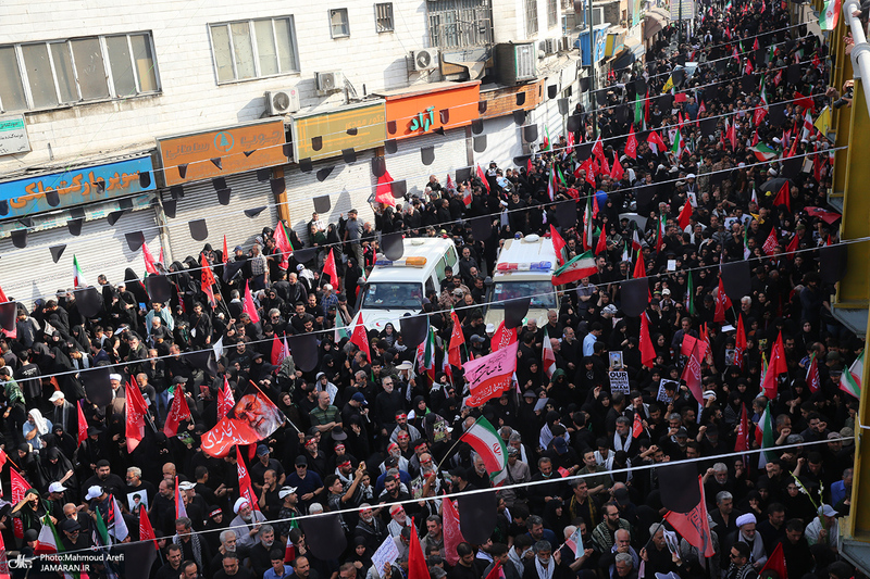مراسم تشییع پیکر مطهر رهبر شهید انقلاب در تهران -2