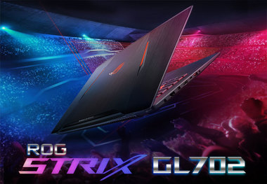 لپ تاپ ظریف و قوی ایسوس برای گیمرها: ROG Strix GL702VM