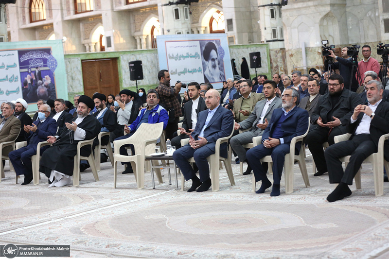 تجدید میثاق رئیس و نمایندگان مجلس با آرمان های حضرت امام خمینی (س)-2