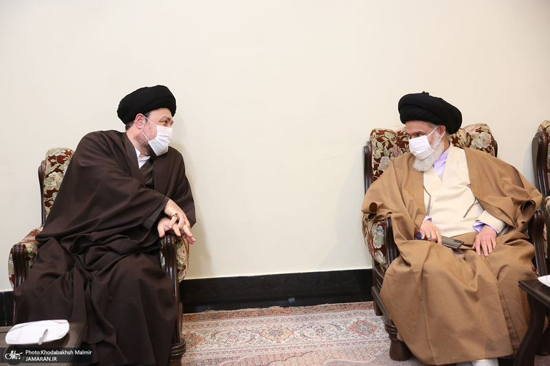 حاشیه تجدید میثاق هیأت رئیسه و اعضای مجلس خبرگان رهبری با آرمان های امام خمینی(س)