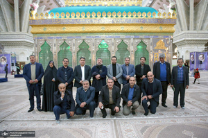 دیدار اعضای شورای مرکزی حزب اعتماد ملی با سید حسن خمینی