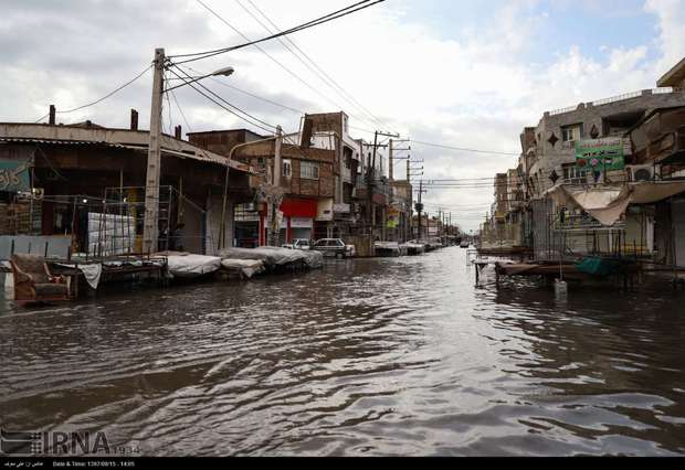 ستاد بحران برای آبگرفتگی اهواز تشکیل شد