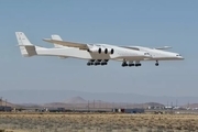 پرواز بزرگترین هواپیمای جهان برای هفتمین بار 