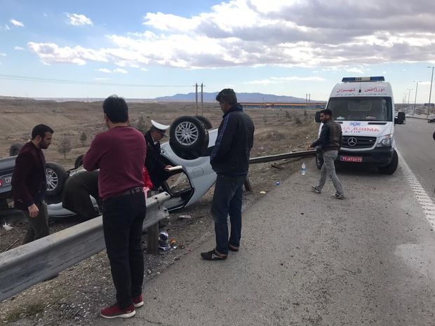 سانحه رانندگی در اردکان ۲ کشته برجا گذاشت