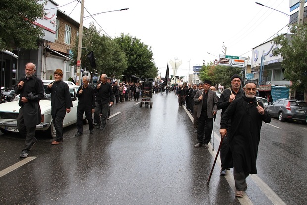 خلخال در تاسوعا  حسینی شد